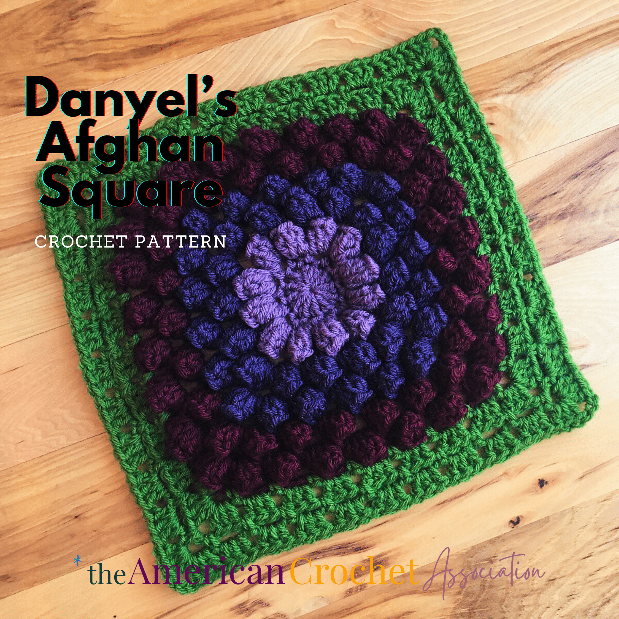 Danyel’s Motif: Afghan Block Crochet Pattern