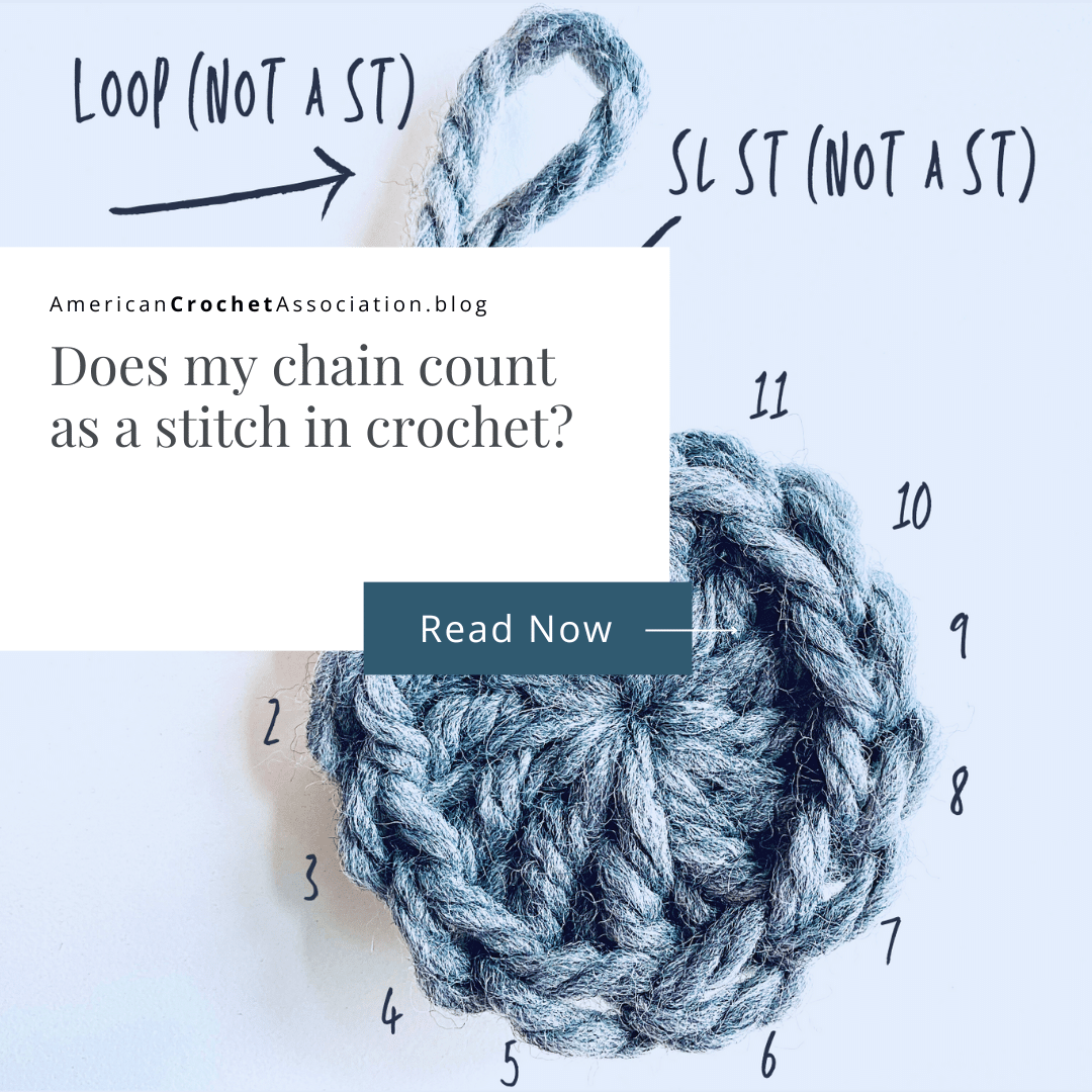 Does the chain count as a stitch in crochet? How to count crochet stitches!