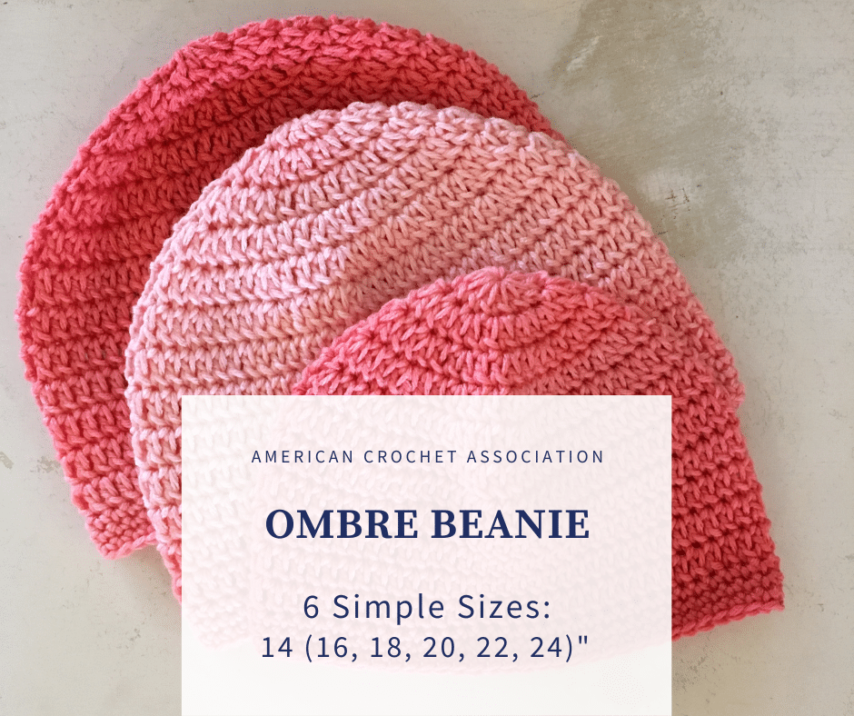 Easy Ombre Crochet Hat (Free Pattern) - love. life. yarn.