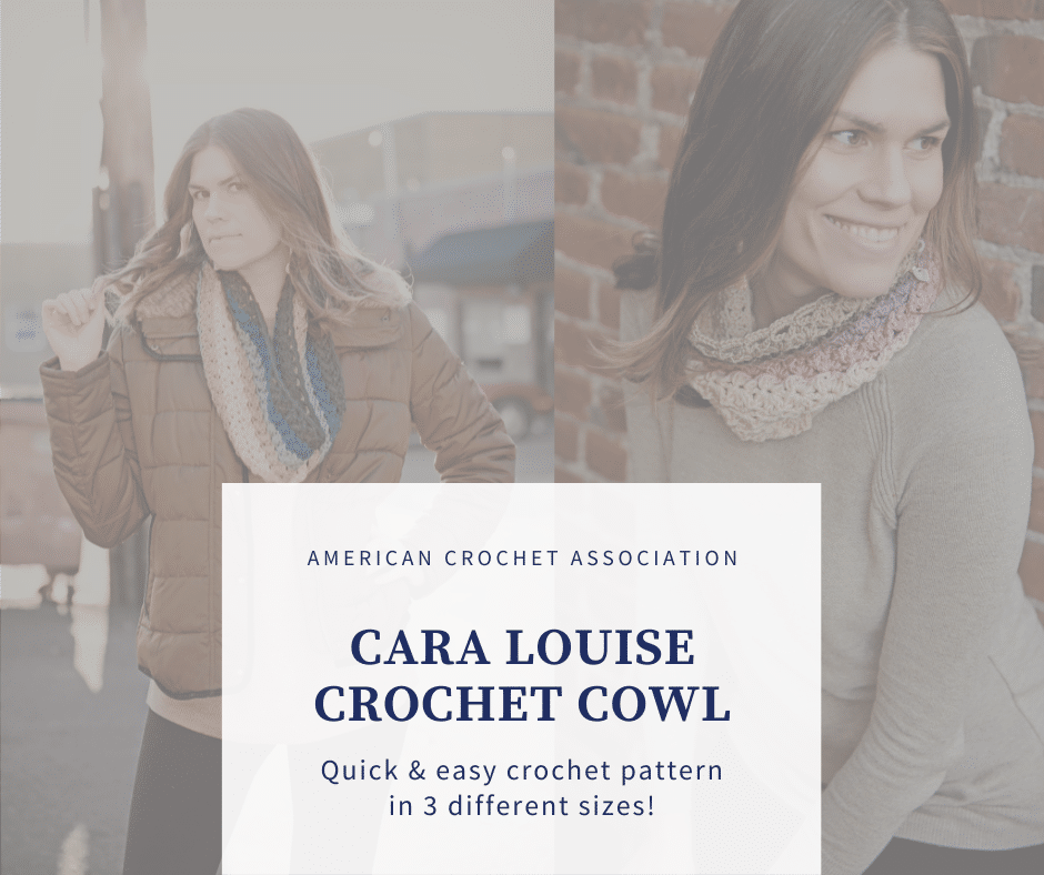 Cara Louise Crochet Cowl: Easy Pattern with 3 Sizes