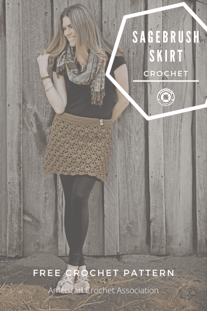 Sagebrush Skirt: Easy Crochet Pattern in 6 Different Sizes | American