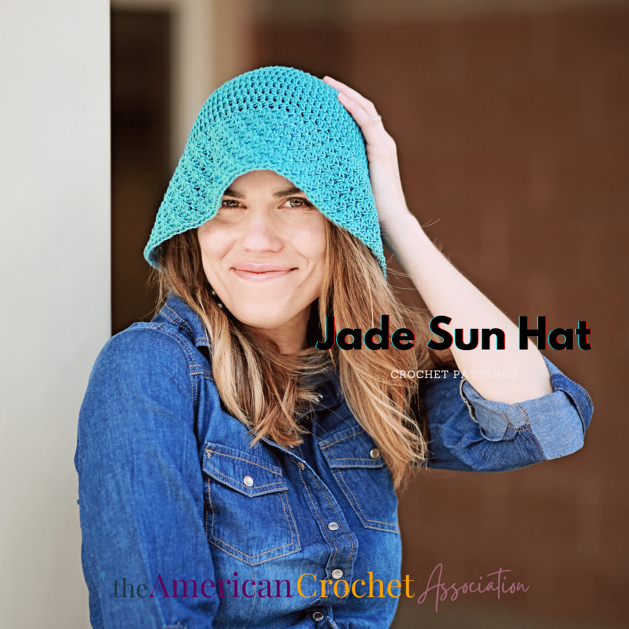 Jade Crochet Sun Hat Pattern in Four Sizes