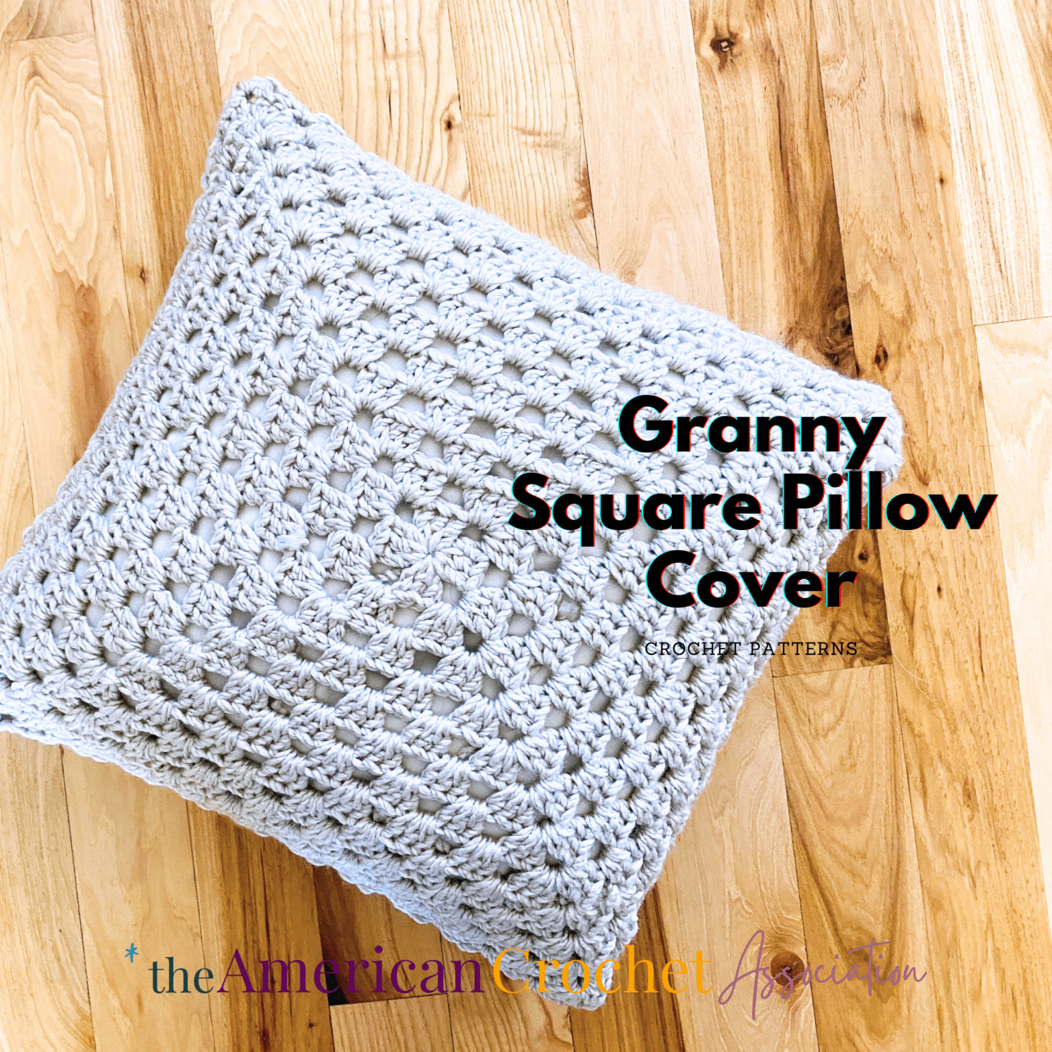 Granny Square Crochet Pillow Cover Reach Your Crochet Goals!