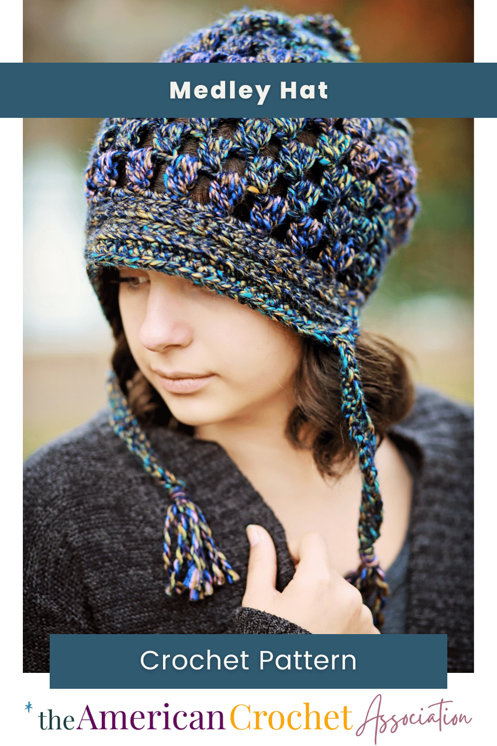 Medley Crochet Hat: Easy Pattern with 3 Sizes