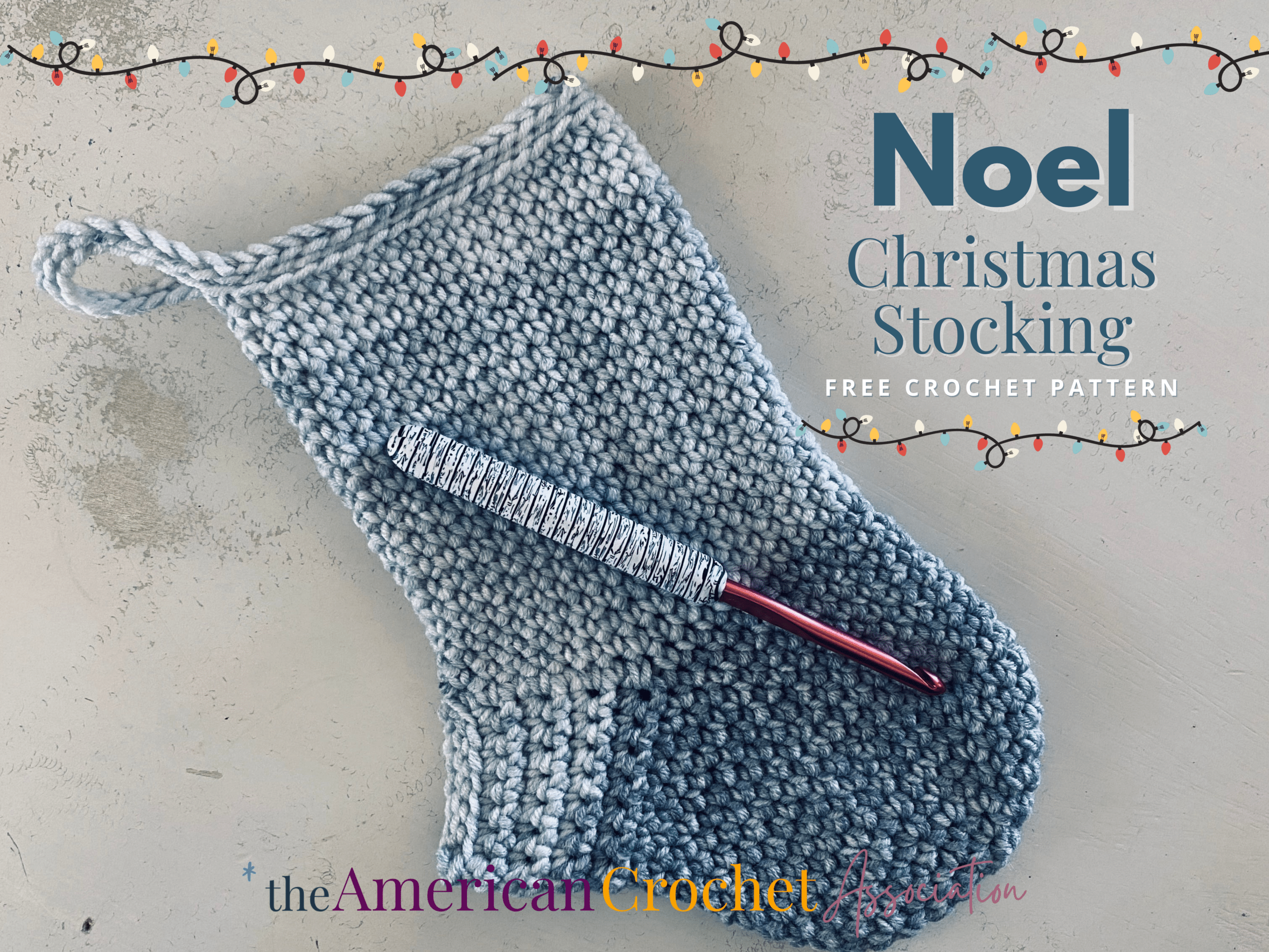 one piece crochet stocking