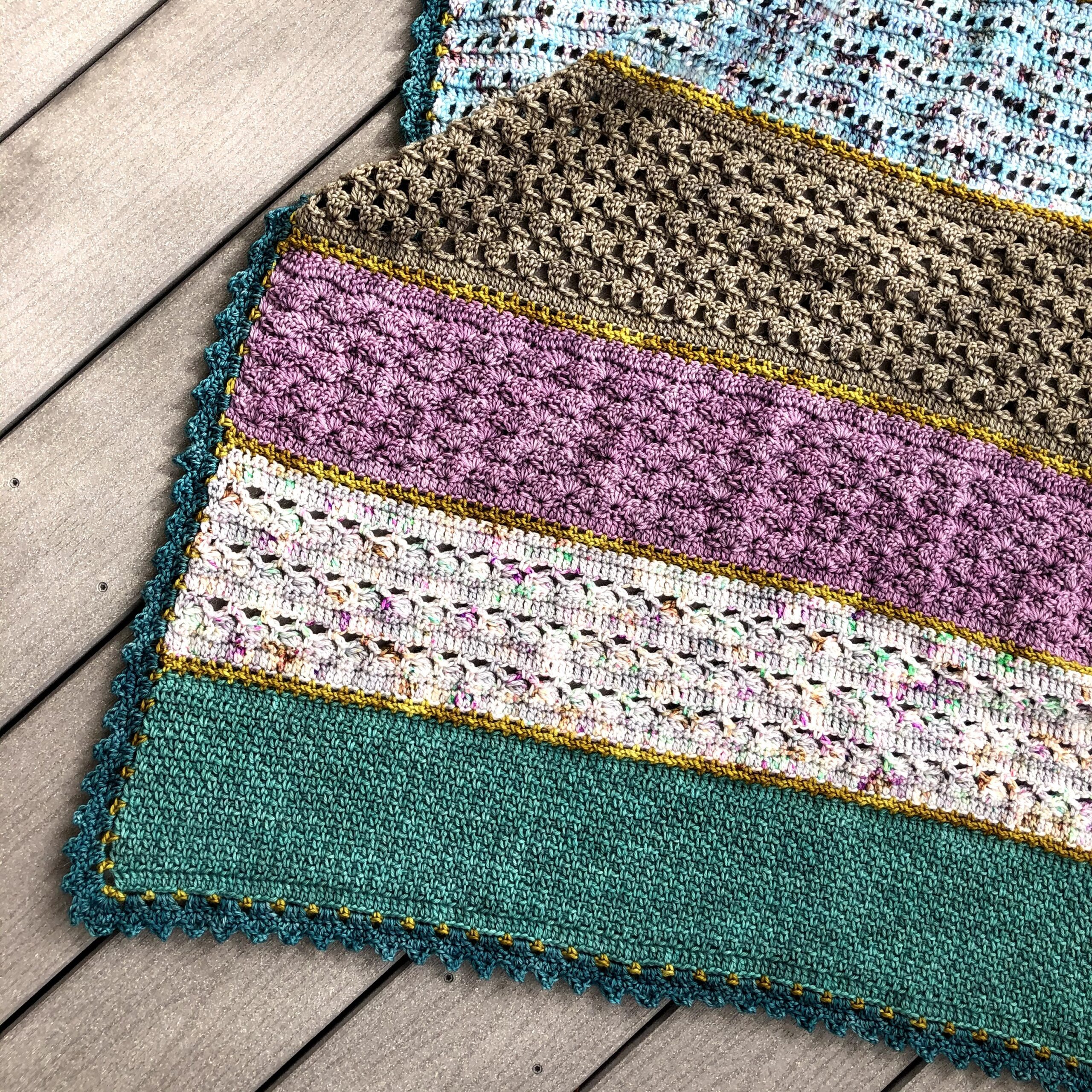 Artisan Afghan Crochet Sampler Pattern - Salena Baca - American Crochet Association