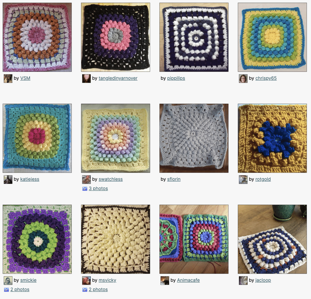 Danyel's Afghan Square Crochet Pattern - Crochet Afghan Block - Ravelry Finished Projects - American Crochet Association