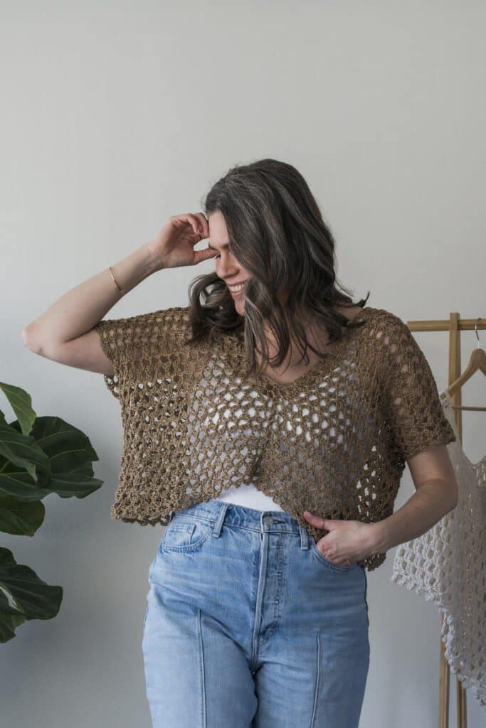 Crochet Layers to Love - Crochet Book -Salena Baca Crochet - Deep Plunge 1