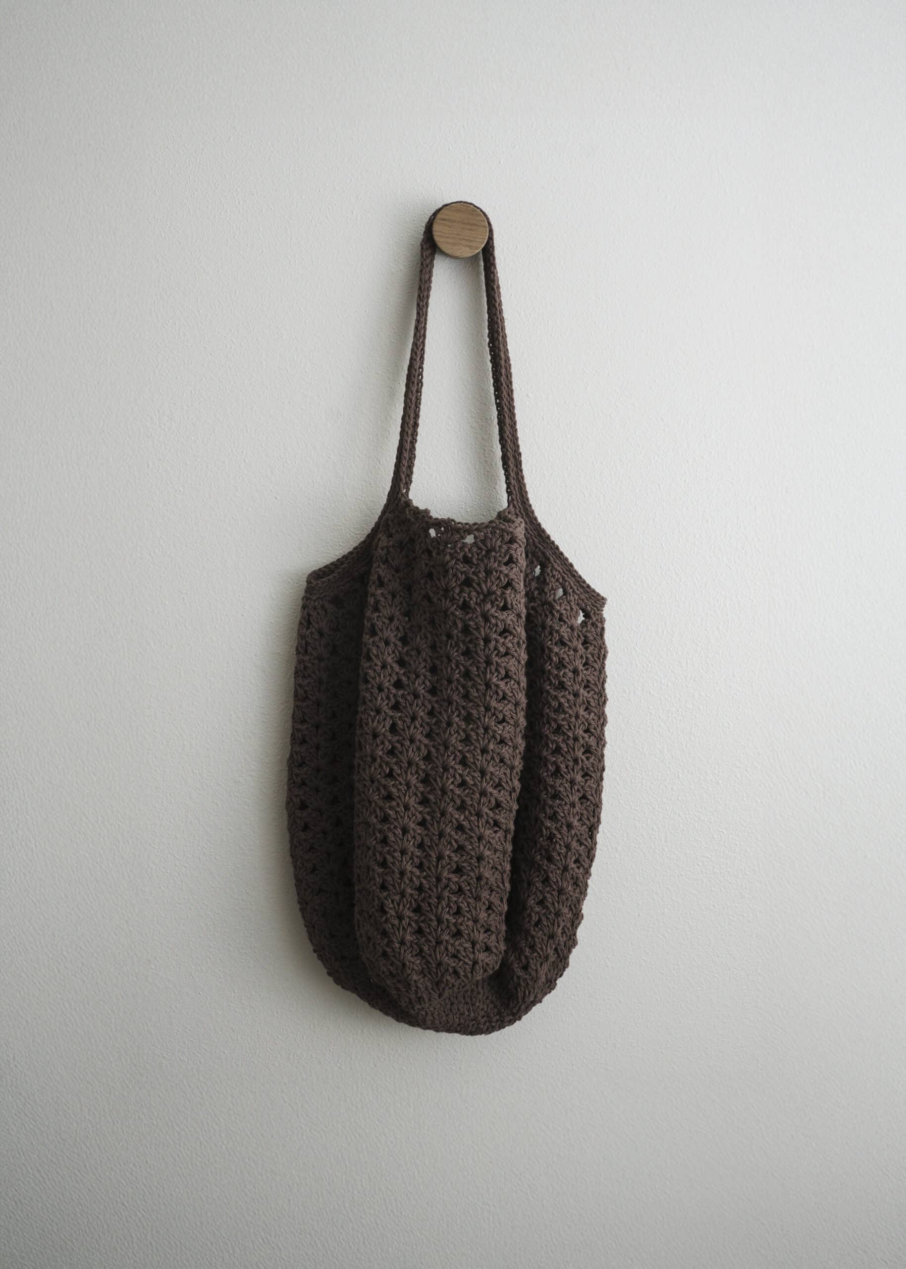 Big Brown Bag - Crochet Bags & Totes Book - Salena Baca